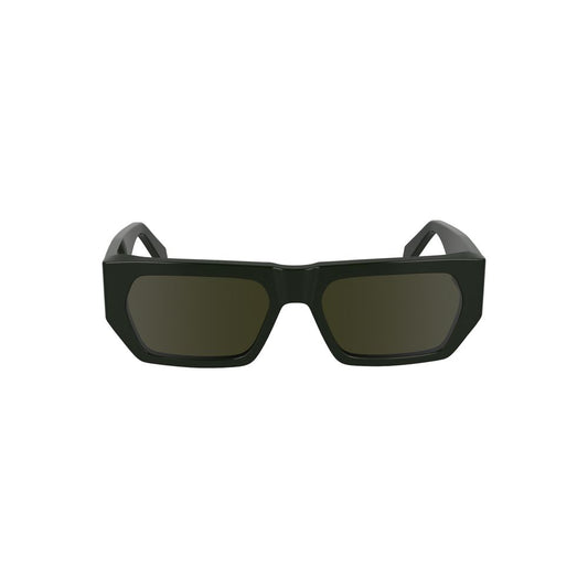 Calvin Klein – Grüne Acetat-Sonnenbrille für Herren