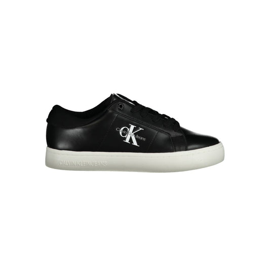 Calvin Klein – Schwarze Polyethylen-Sneaker für Damen