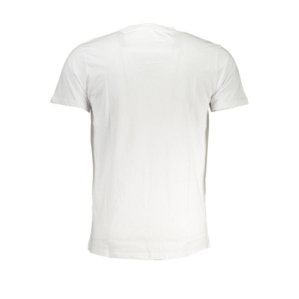 Weißes Baumwoll-T-Shirt der Cavalli Class