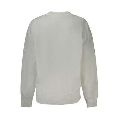 Calvin Klein Weißer Baumwollpullover für Damen
