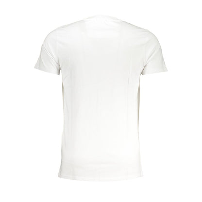 Weißes Baumwoll-T-Shirt der Cavalli Class