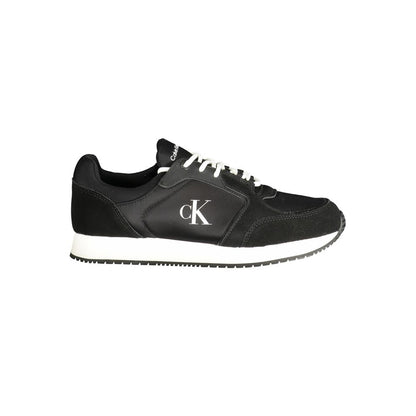 Calvin Klein – Schwarze Polyethylen-Sneaker für Herren