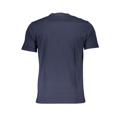 Blaues Baumwoll-T-Shirt der Cavalli Class