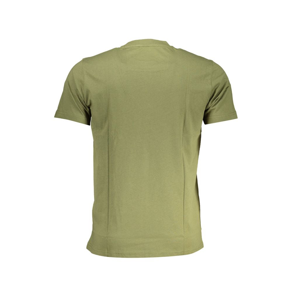Grünes Baumwoll-T-Shirt der Cavalli-Klasse