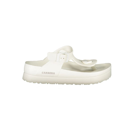 Carrera Weiße Polyethylen-Sandale