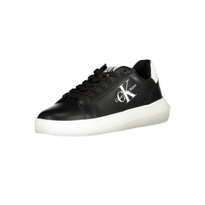 Calvin Klein – Elegante schwarze Sport-Sneaker zum Schnüren