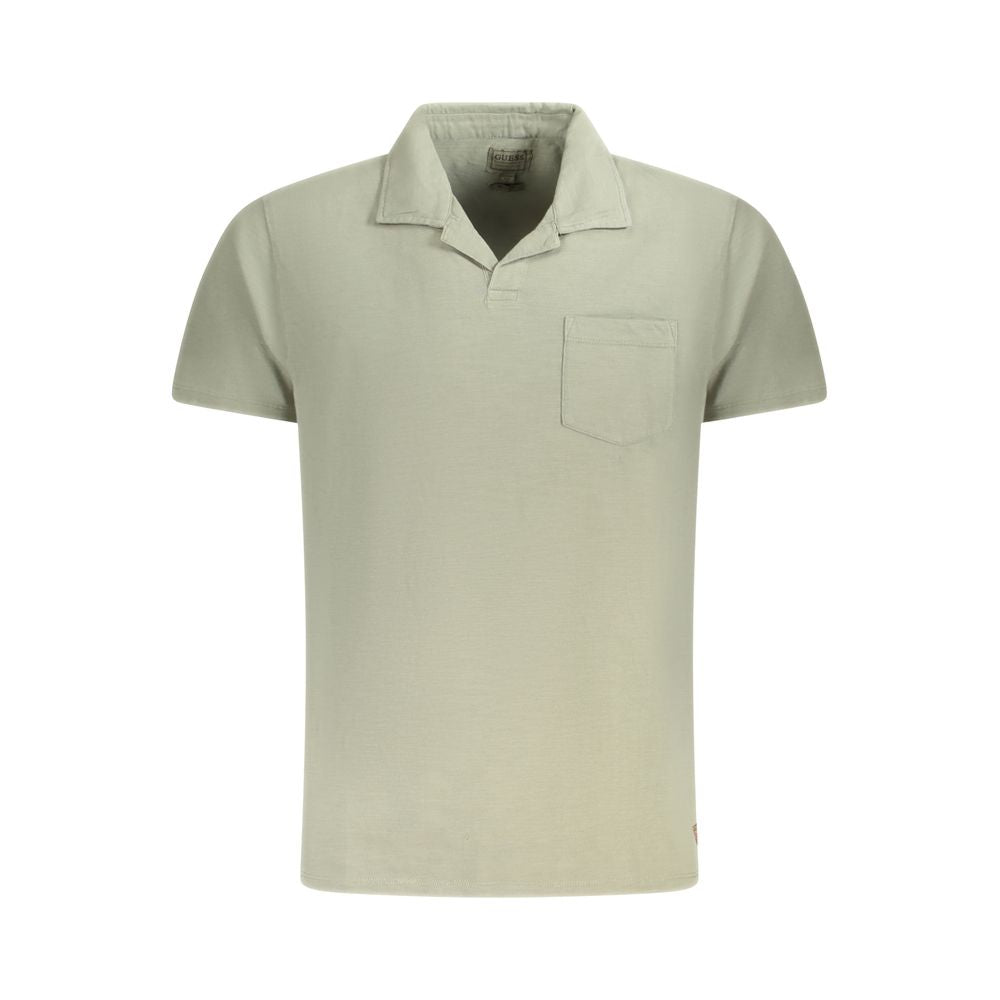 Grünes Baumwoll-T-Shirt von Guess Jeans