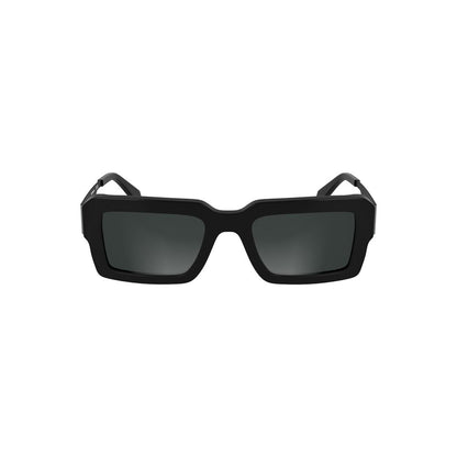 Calvin Klein – Schwarze Acetat-Sonnenbrille für Damen