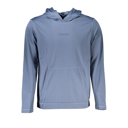 Calvin Klein Elegantes blaues Kapuzensweatshirt – Sportlicher Chic für Herren