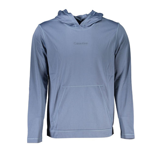 Calvin Klein Elegantes blaues Kapuzensweatshirt – Sportlicher Chic für Herren