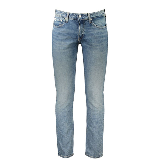 Calvin Klein Blue Cotton Jeans &amp; Pant
