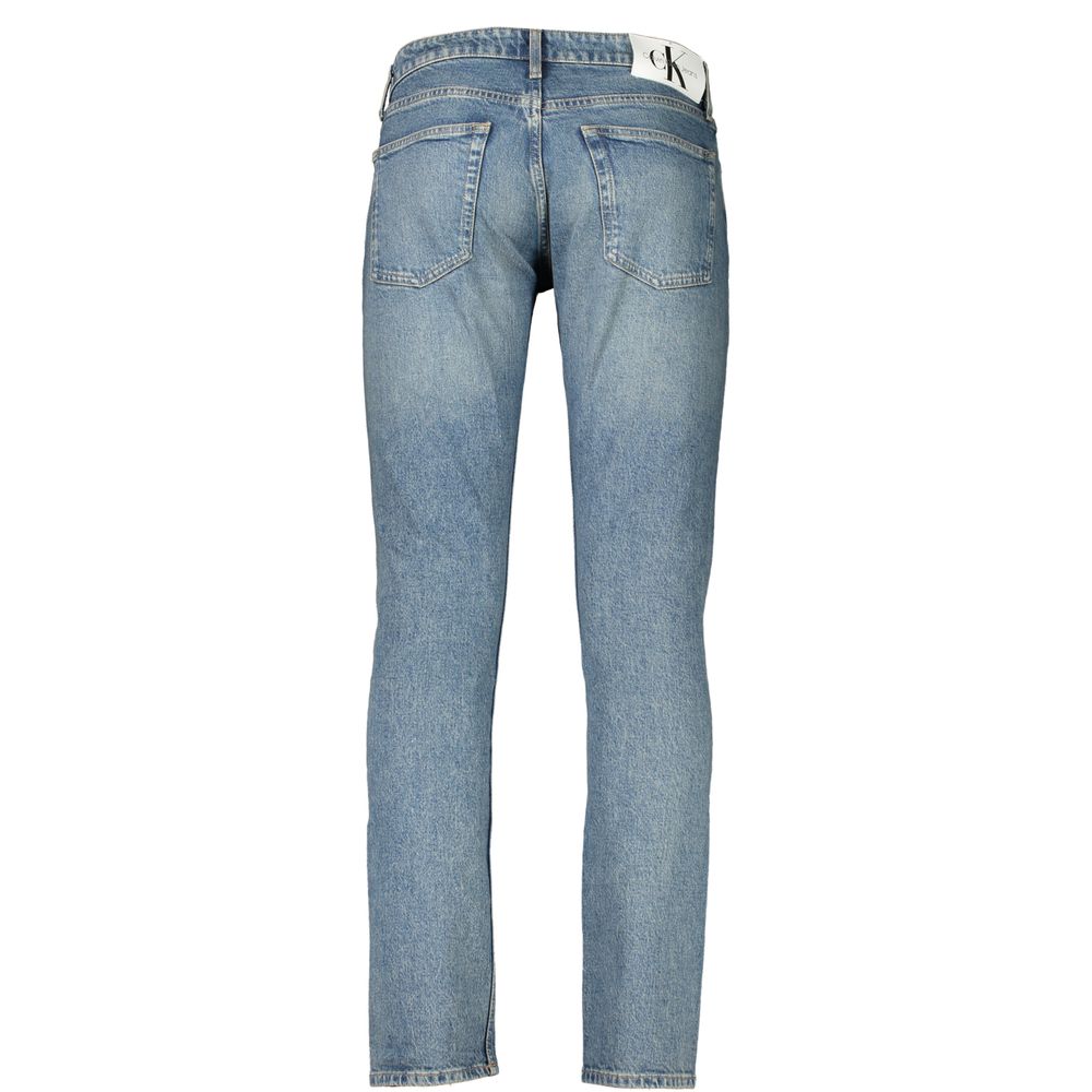 Calvin Klein Jeans und Hose aus Baumwolle, Blau