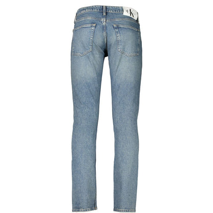 Calvin Klein Jeans und Hose aus Baumwolle, Blau