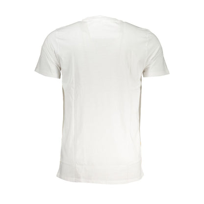 Weißes Baumwoll-T-Shirt der Cavalli Class
