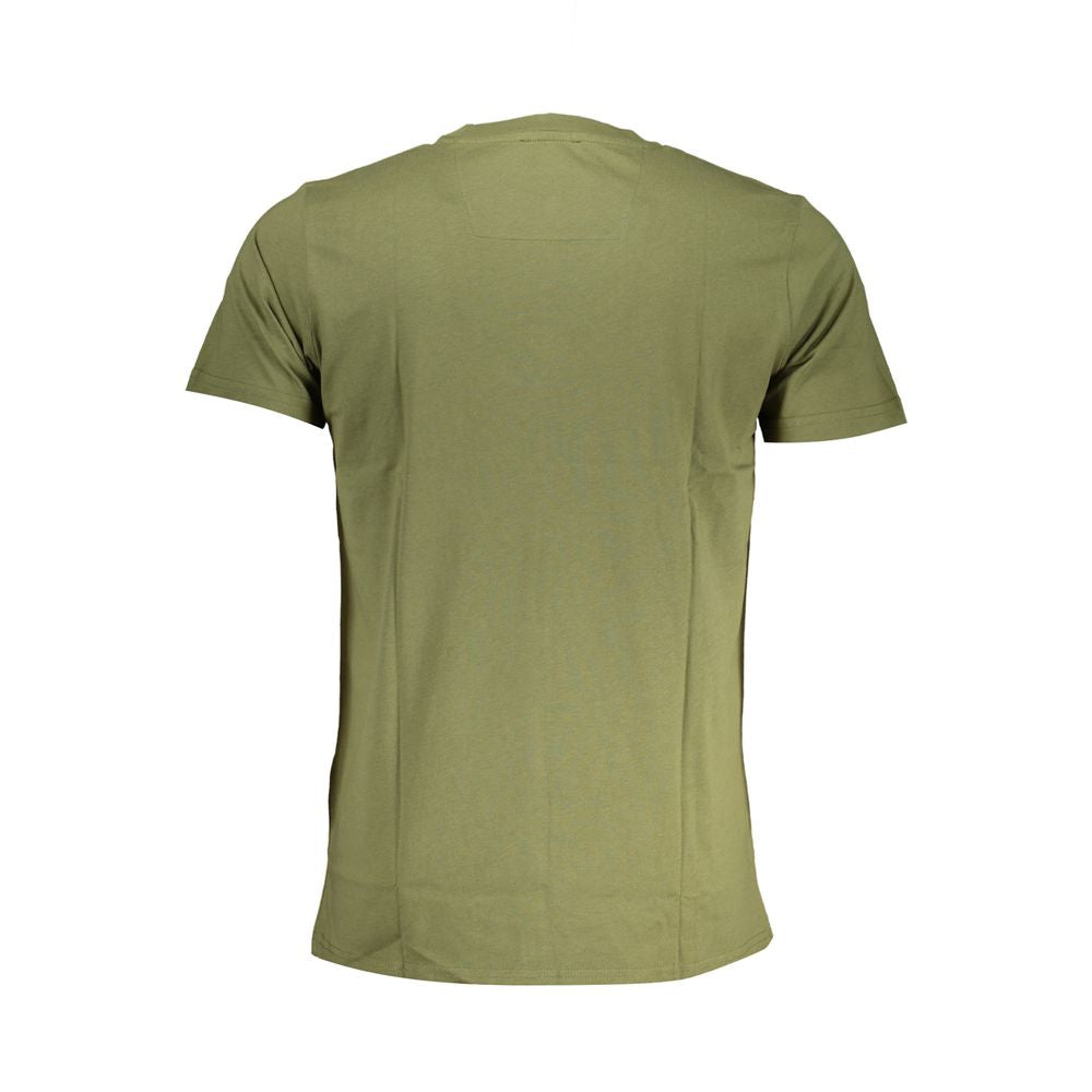 Grünes Baumwoll-T-Shirt der Cavalli Class