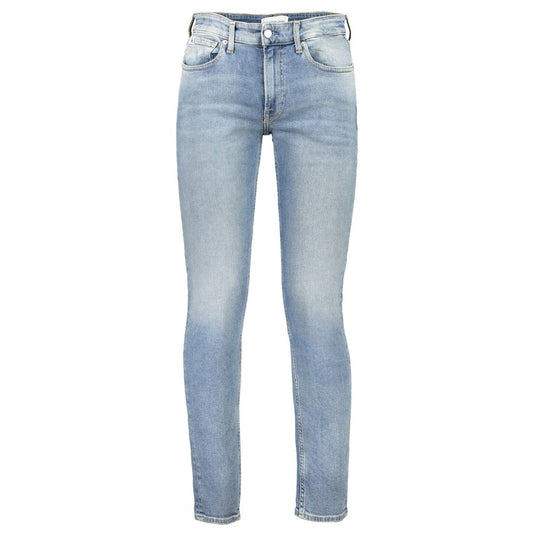 Calvin Klein Jeans und Hose aus Baumwolle, Blau