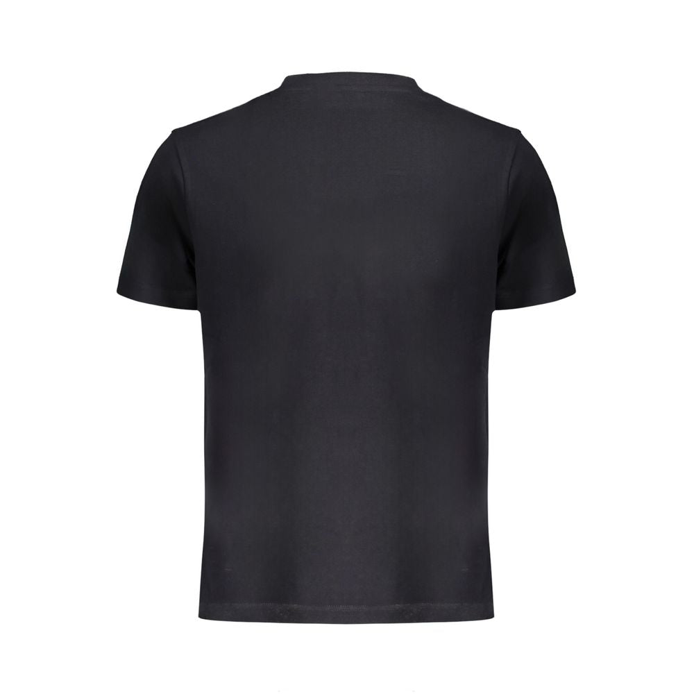 Schwarzes Baumwoll-T-Shirt von Napapijri