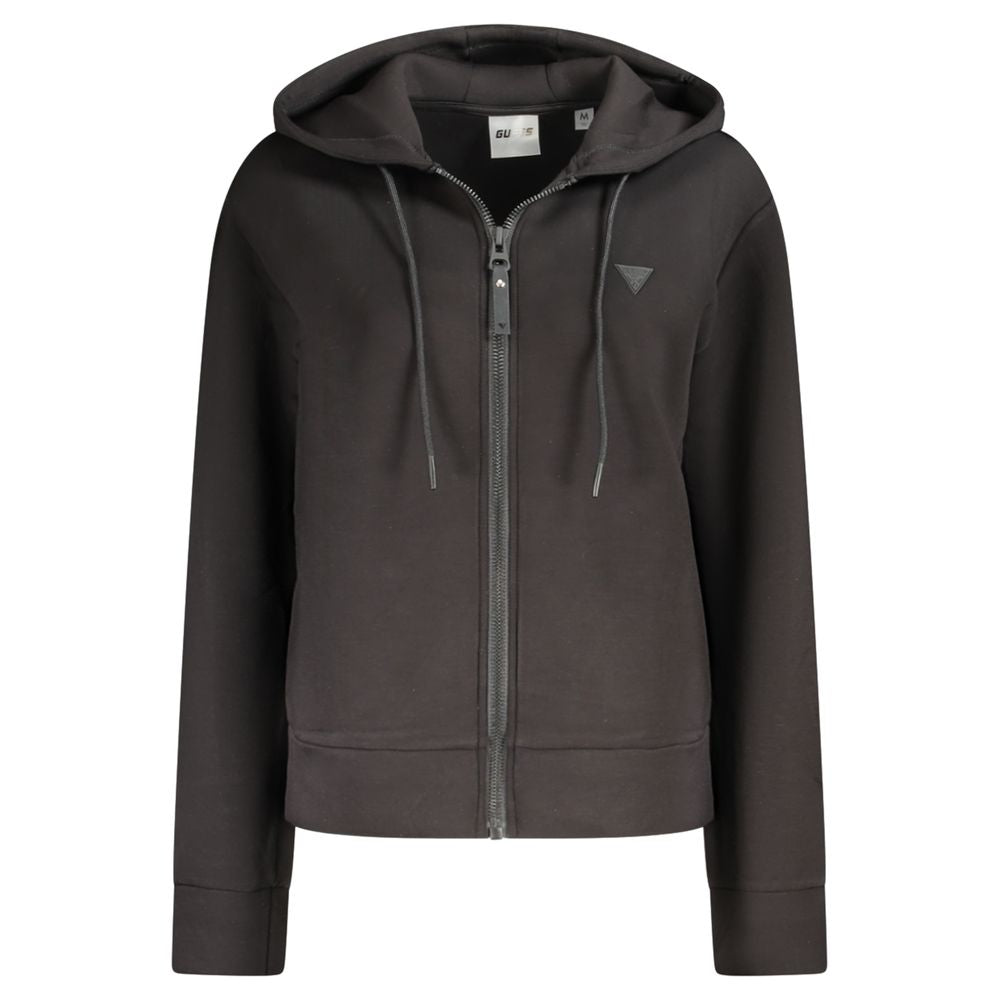 Guess Jeans – Schwarzer Viskosepullover