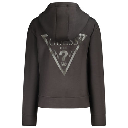 Guess Jeans – Schwarzer Viskosepullover