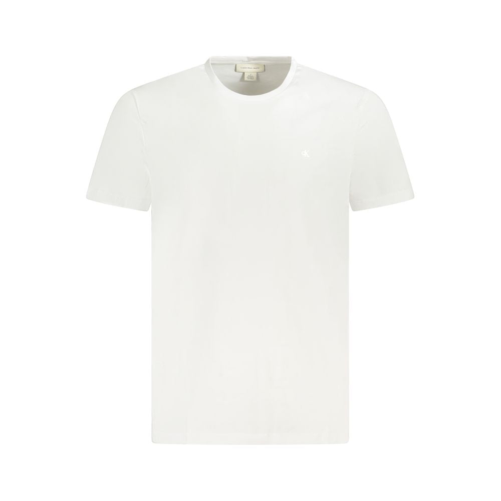 Calvin Klein – Weißes Baumwoll-T-Shirt