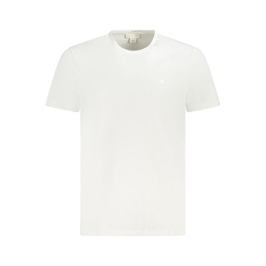 Calvin Klein – Weißes Baumwoll-T-Shirt