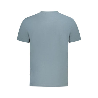 Napapijri Braunes Herren-T-Shirt aus Baumwolle