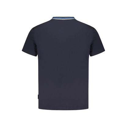 Blaues Baumwoll-T-Shirt von Napapijri