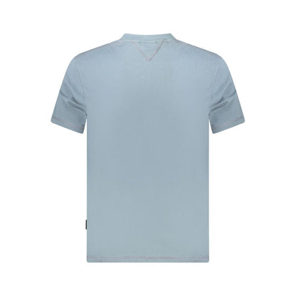 Napapijri Braunes Herren-T-Shirt aus Baumwolle