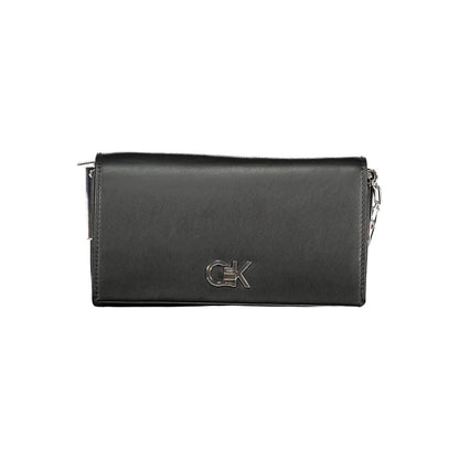 Calvin Klein Schwarze Polyester-Handtasche