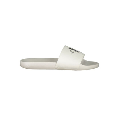 Calvin Klein Weiße Polyester-Sandalen für Herren
