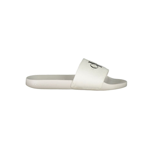 Calvin Klein Weiße Polyester-Sandalen für Herren