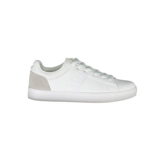 Napapijri Damen Sneaker aus weißem Leder
