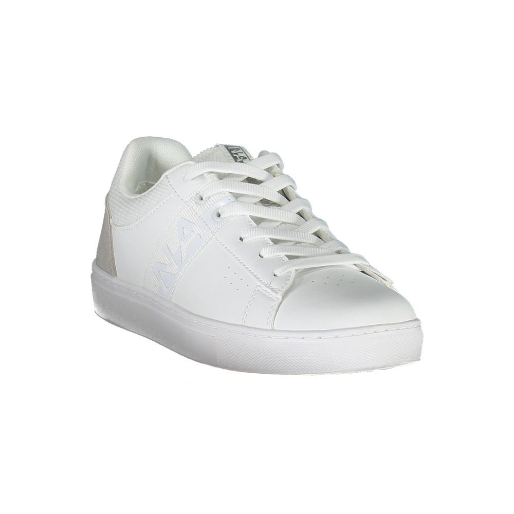 Napapijri Damen Sneaker aus weißem Leder