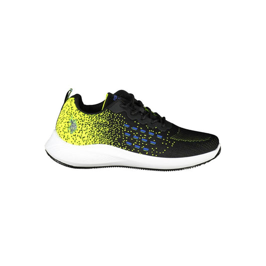 US POLO ASSN. Black Polyester Men Sneaker