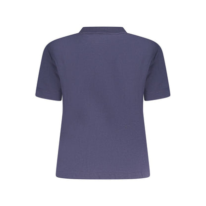 Calvin Klein Damen T-Shirt aus Baumwolle, Blau