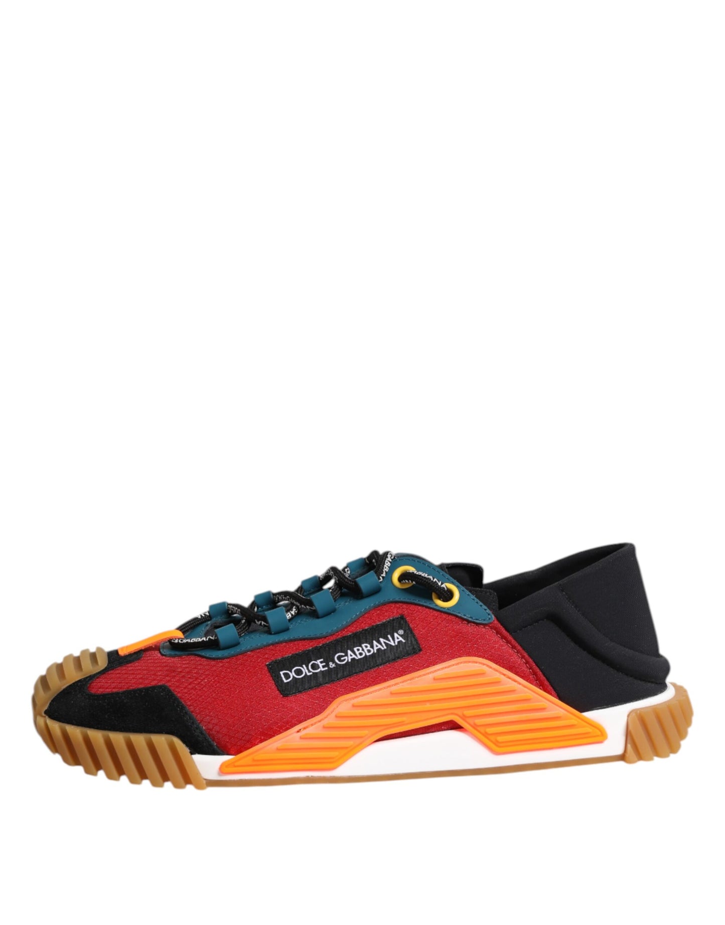 Dolce &amp; Gabbana Multicolor Logo Low Top NS1 Sneakers Shoes