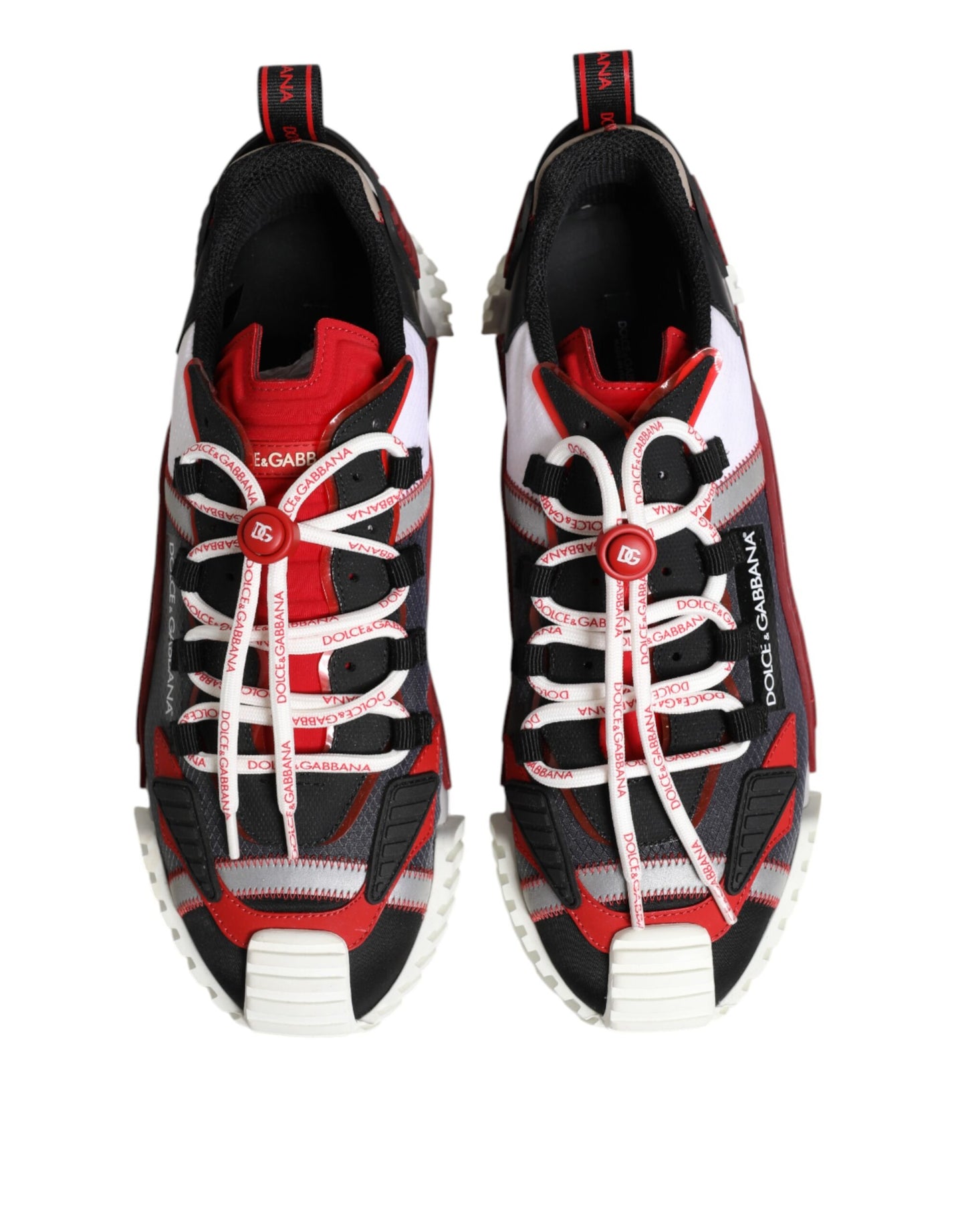 Dolce &amp; Gabbana Multicolor Logo Low Top NS1 Sneakers Shoes