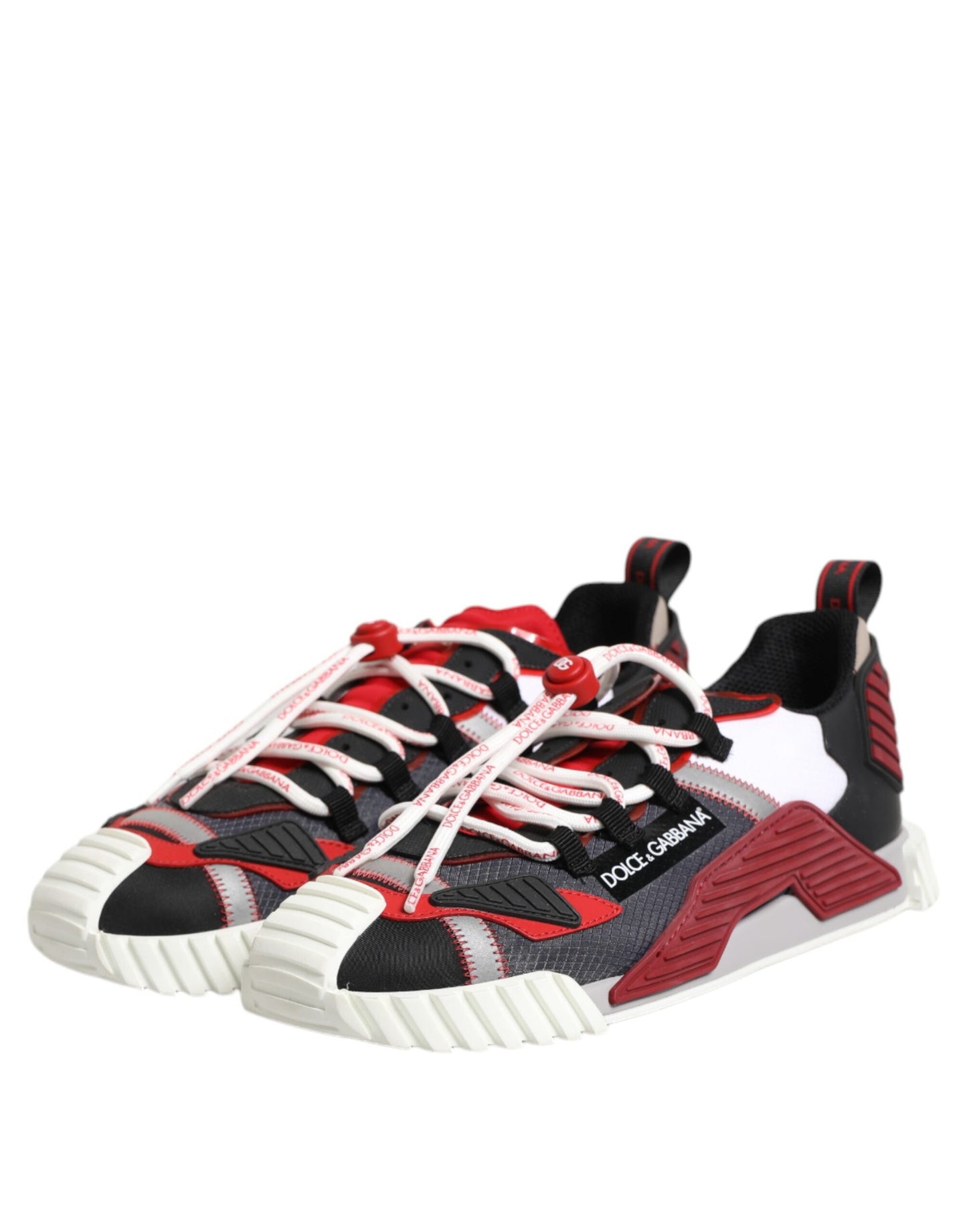 Dolce &amp; Gabbana Multicolor Logo Low Top NS1 Sneakers Shoes