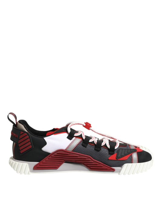 Dolce &amp; Gabbana Multicolor Logo Low Top NS1 Sneakers Shoes