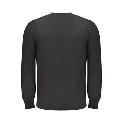 Hugo Boss Schwarzer Baumwollpullover für Herren