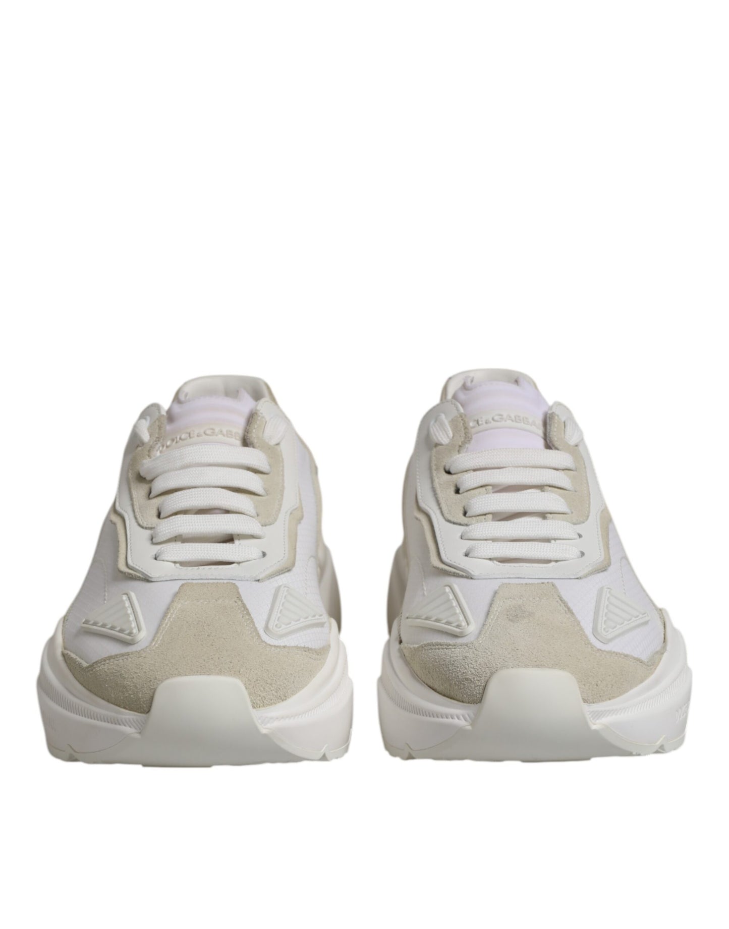 Dolce &amp; Gabbana White Low Top Daymaster Men Sneakers Shoes