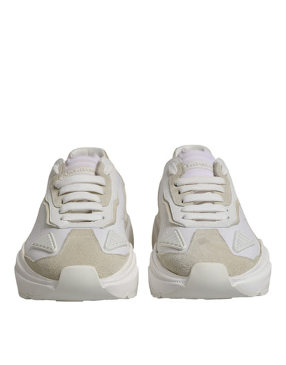 Dolce &amp; Gabbana White Low Top Daymaster Men Sneakers Shoes