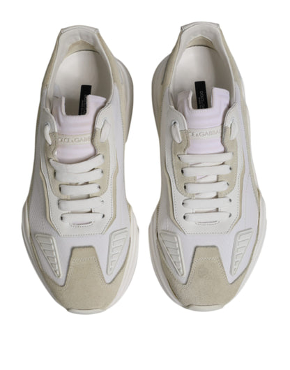 Dolce &amp; Gabbana White Low Top Daymaster Men Sneakers Shoes