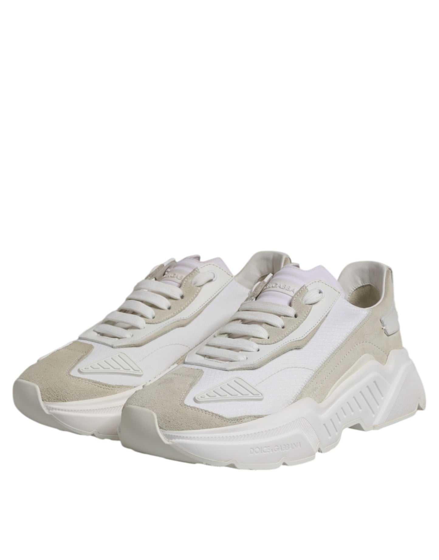 Dolce &amp; Gabbana White Low Top Daymaster Men Sneakers Shoes