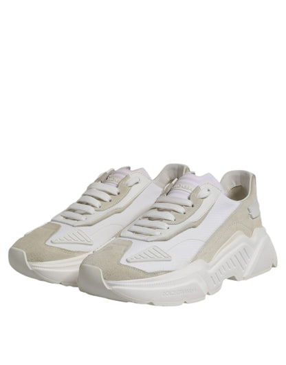 Dolce &amp; Gabbana White Low Top Daymaster Men Sneakers Shoes