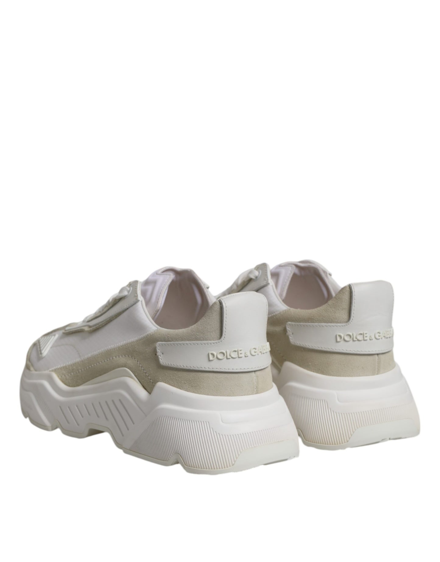 Dolce &amp; Gabbana White Low Top Daymaster Men Sneakers Shoes