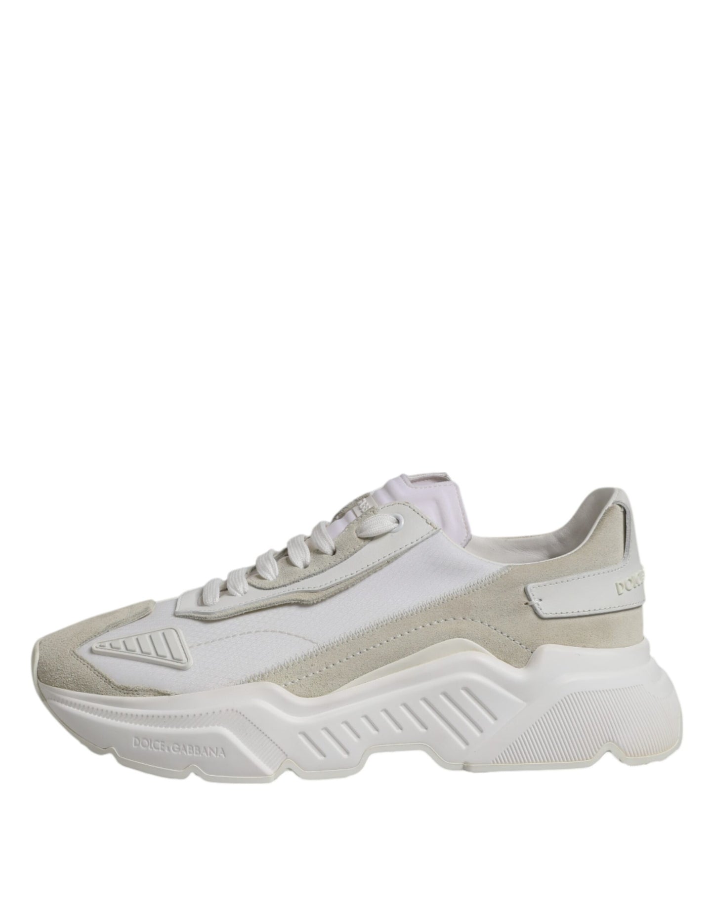 Dolce &amp; Gabbana White Low Top Daymaster Men Sneakers Shoes