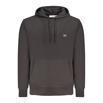 Calvin Klein Herrenpullover aus schwarzer Baumwolle