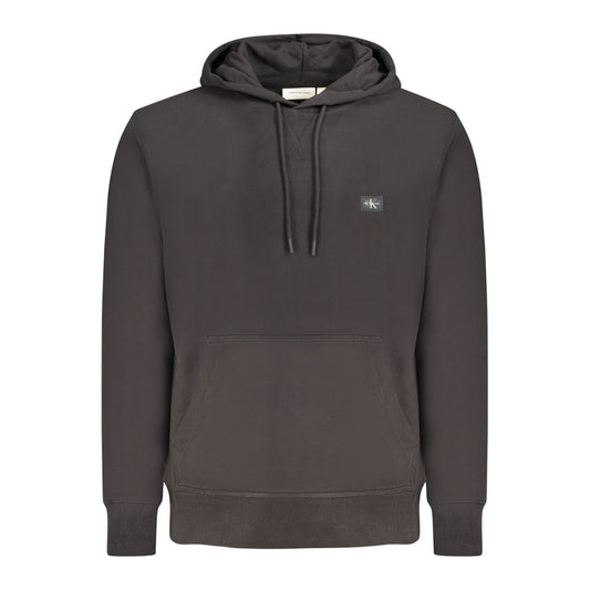 Calvin Klein Herrenpullover aus schwarzer Baumwolle