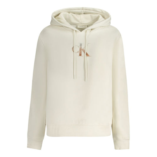 Calvin Klein Weißer Baumwollpullover für Damen